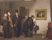 Sir William Orpen The Valuers oil